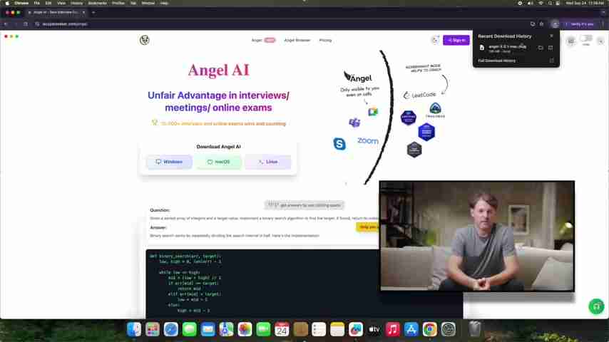 Angel AI：面试、会议和学习的终极AI助手