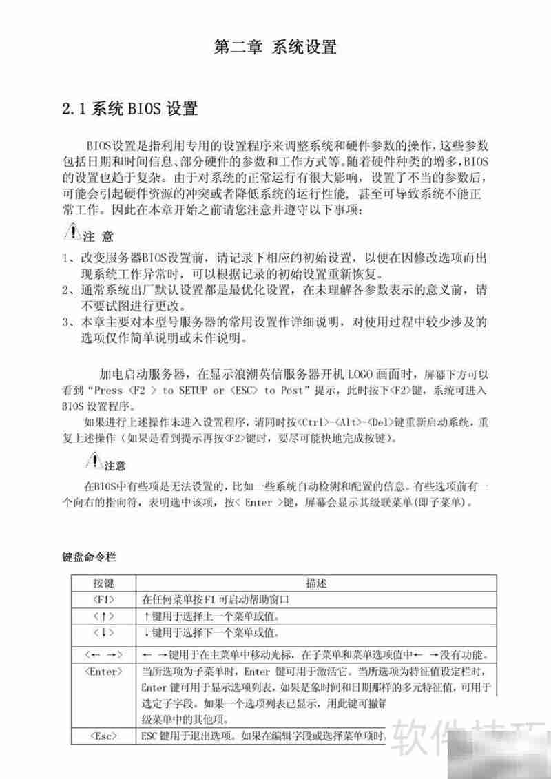 潮英信NF290D服务器手册