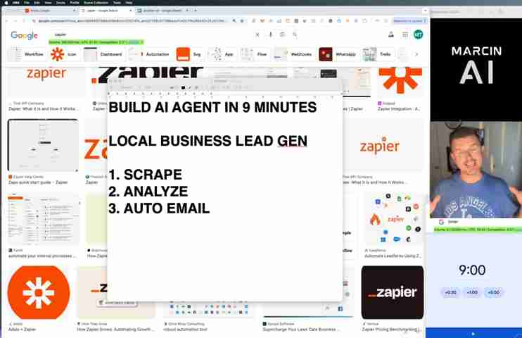 利用Zapier AI Agents免费构建本地商业潜在客户生成工具