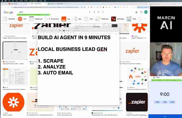 利用Zapier AI Agents免费构建本地商业潜在客户生成工具