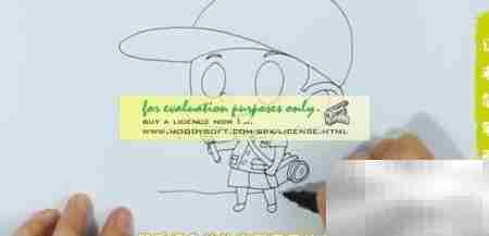 记者简笔画教程：轻松几步学会