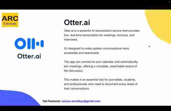 Otter.ai：AI 驱动的会议记录和转录工具深度评测