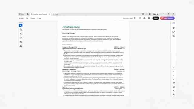 使用Teal HQ AI简历生成器,轻松打造完美简历