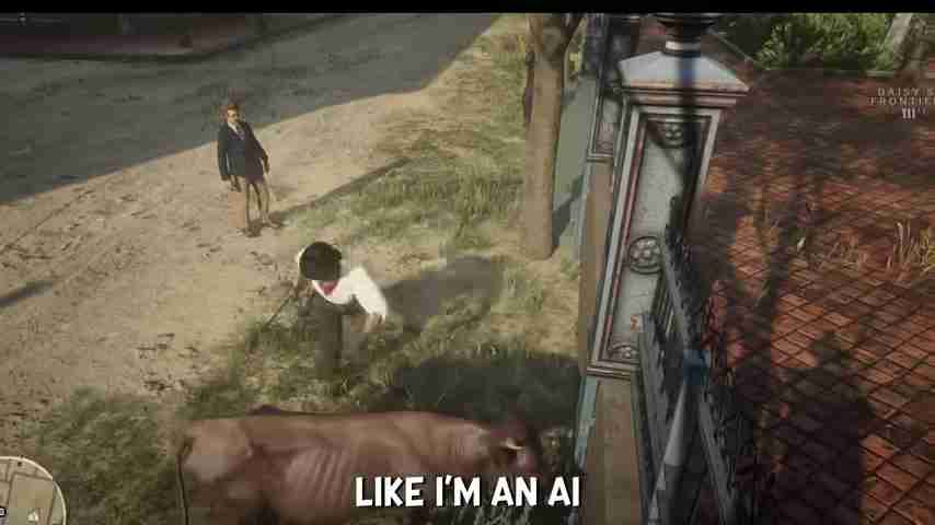 Red Dead Redemption 2角色扮演服务器动物变形模组实况