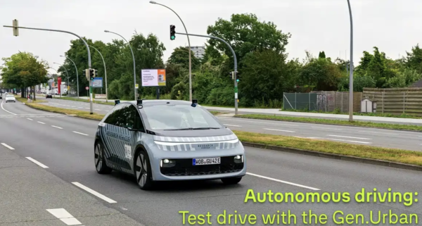 没有方向盘!大众披露全主驾驶研究车型Gen.Urban