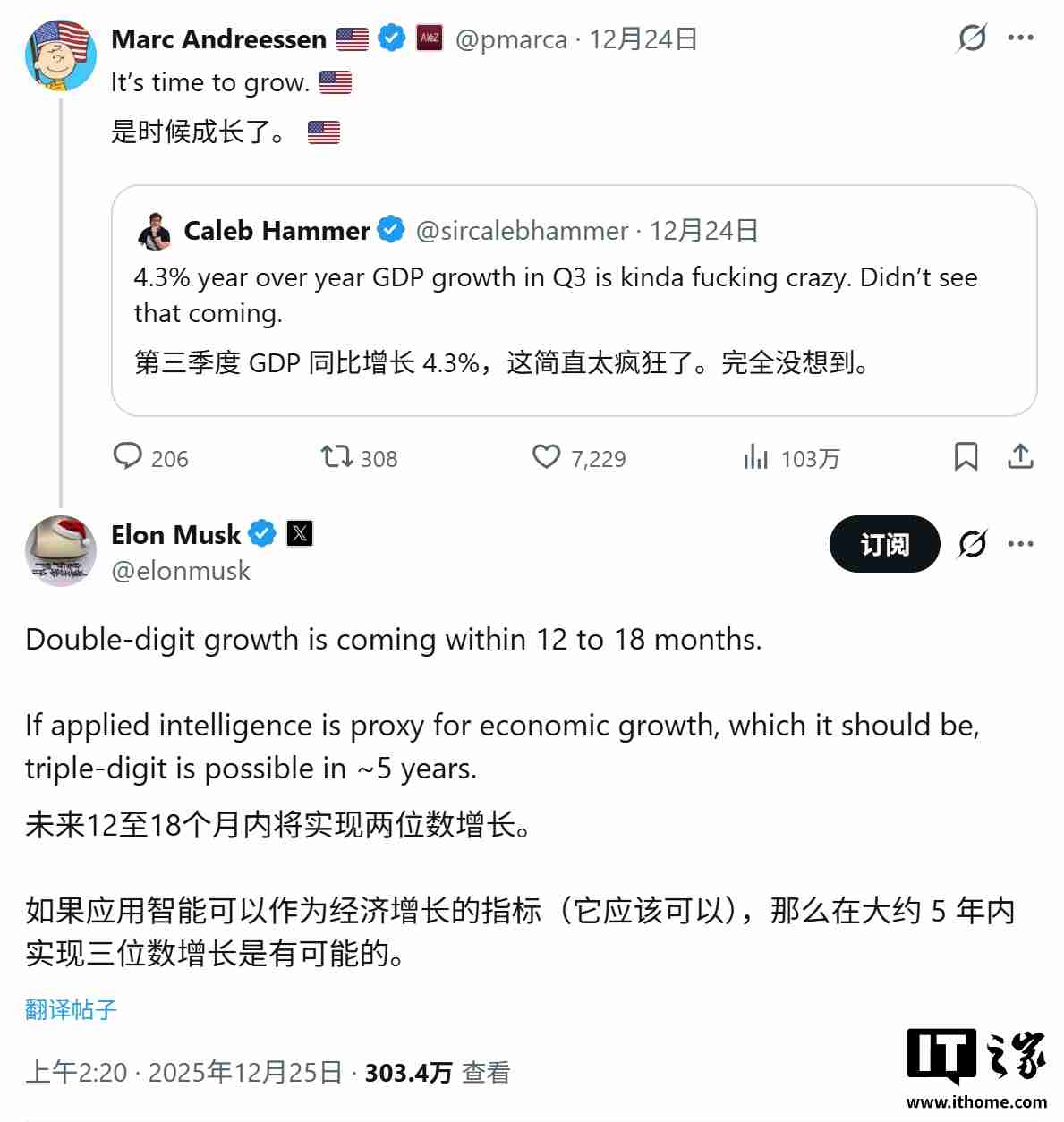 马斯克预测:AI 和机器人将彻底消除贫困与饥饿,工作是“可选项”