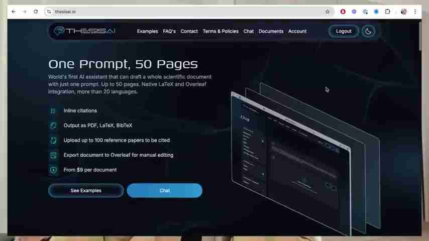 Thesis AI:一键生成高质量学术论文的秘密武器