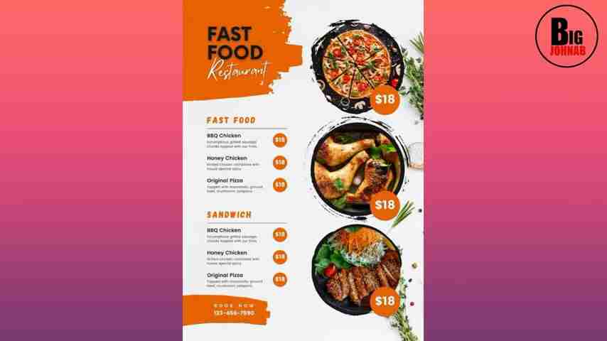 AI设计餐厅宣传单：无需PS也能快速搞定吸睛海报