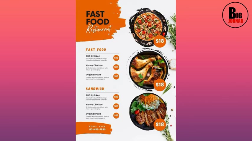 AI设计海报：无需PS快速制作餐厅宣传单