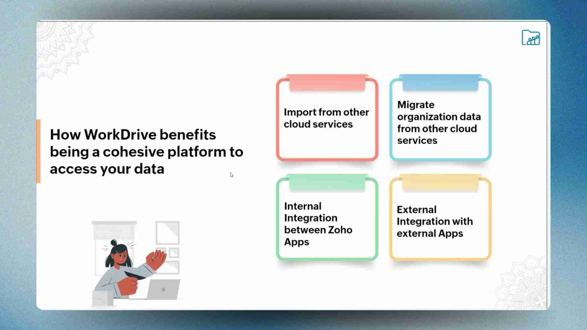 Zoho WorkDrive终极指南:数据迁移、协同办公、效率提升
