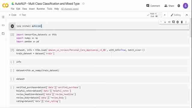 AutoNLP实战：多类别分类与混合数据类型全面指南