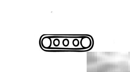 蓝翔挖掘机简笔画绘制教程