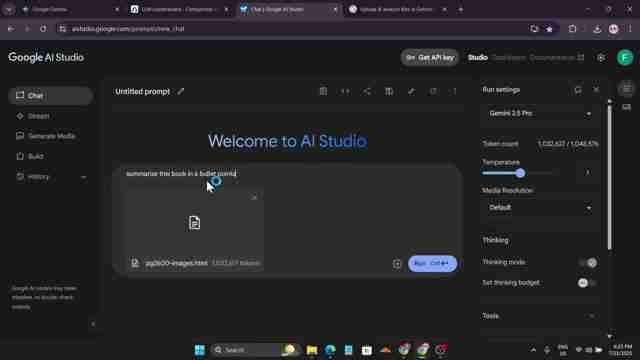 Google Gemini AI：百万级上下文窗口助力图书总结
