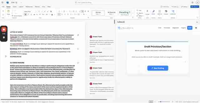 CallidusAI：提升合同起草效率的智能Word插件指南