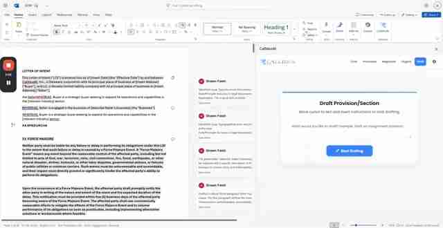 CallidusAI：提升合同起草效率的智能Word插件指南