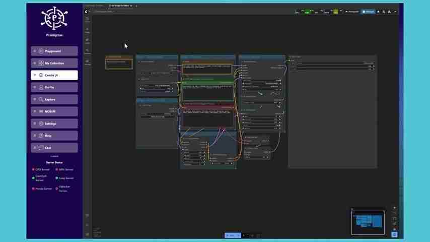 Promptus AI：零代码 ComfyUI 轻松制作 Wan 2.2 视频