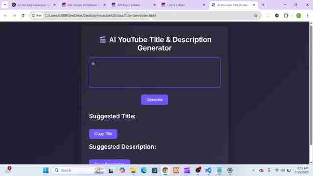 AI赋能YouTube：快速生成标题与描述，提升视频流量