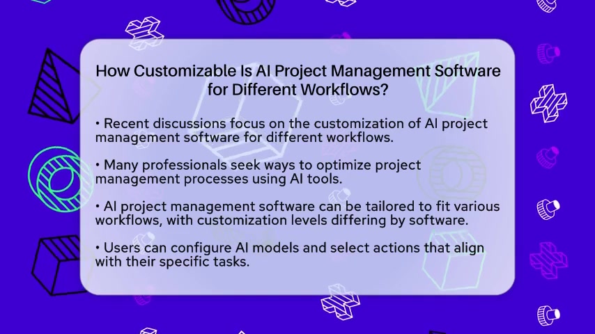 AI项目管理工具：流程定制提效攻略
