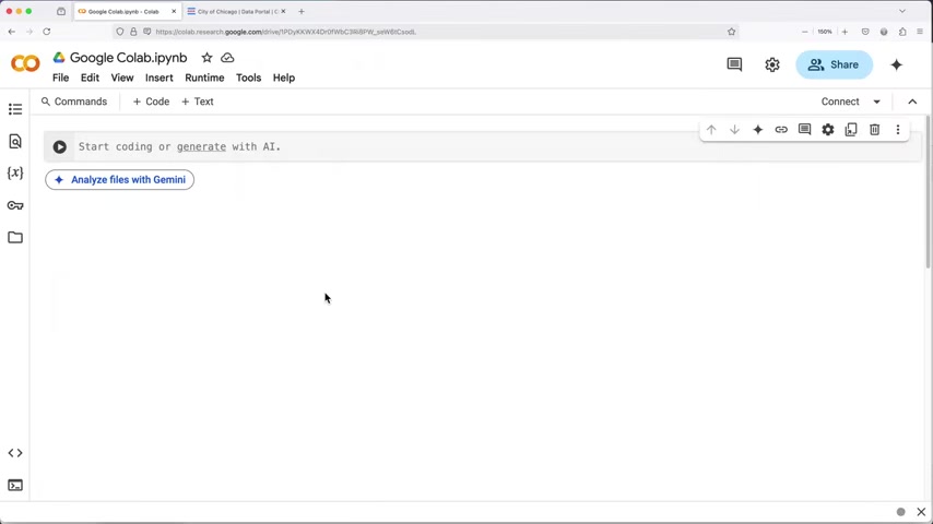 GoogleColab分析GeminiAI入门指南