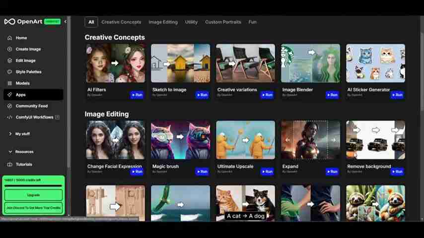 OpenArt AI教程：草图秒变3D渲染图和精美贴纸