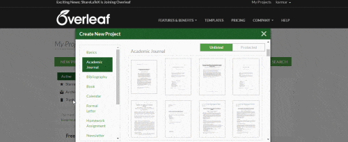 Overleaf使用入门指南