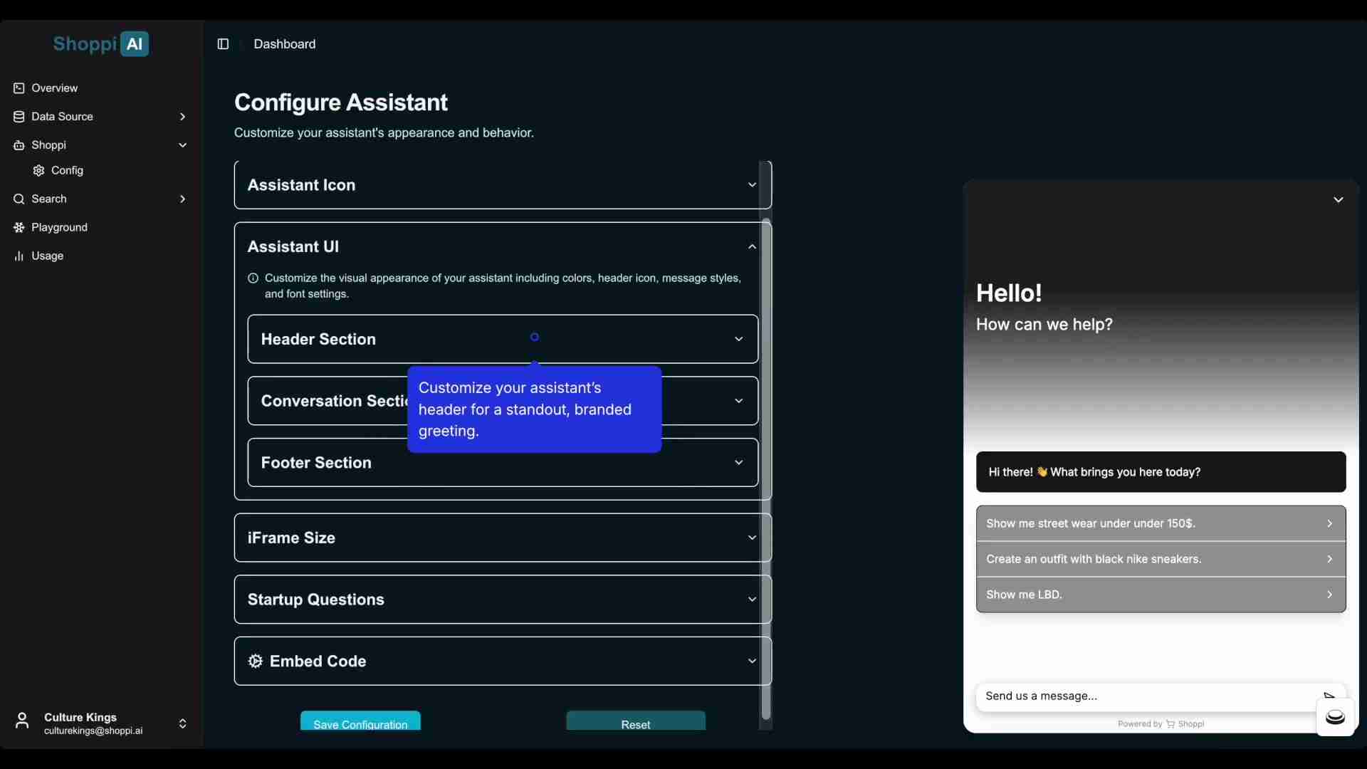 Shoppi AI:电商AI助手配置教程,提升客户互动