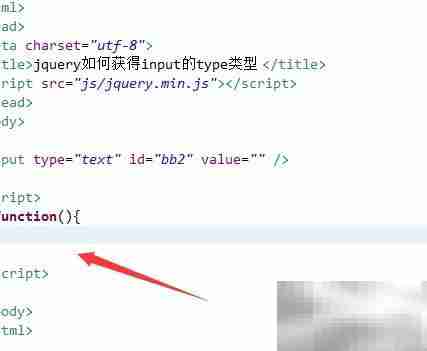 jQuery获取input的type类型方法