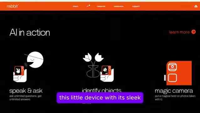 Rabbit R1：颠覆性AI助手，重新定义科技互动新方式