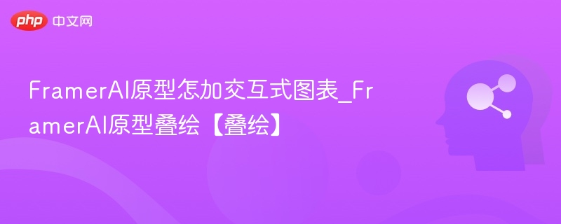 FramerAI原型怎加交互式图表_FramerAI原型叠绘【叠绘】