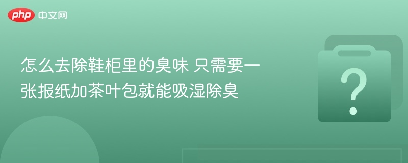 报纸加茶叶包，鞋柜除臭超简单