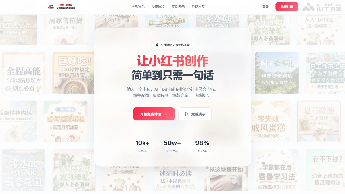 RedInk— 开源免费的AI小红书图文生成工具