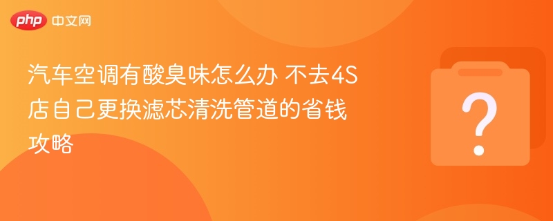 汽车空调异味处理方法：换滤芯洗管道省事省钱