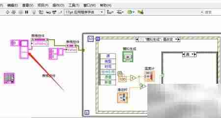 LabVIEW表格参数初始化