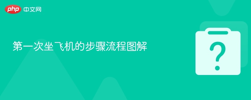 第一次坐飞机的步骤流程图解