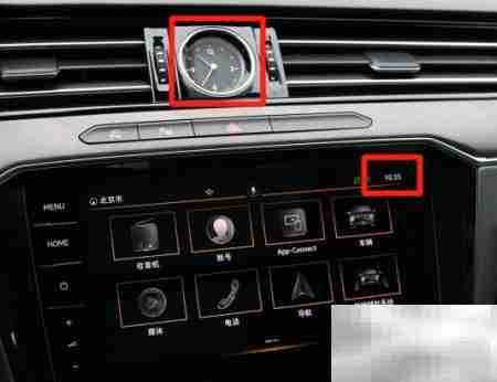 迈腾石英钟时间调整方法