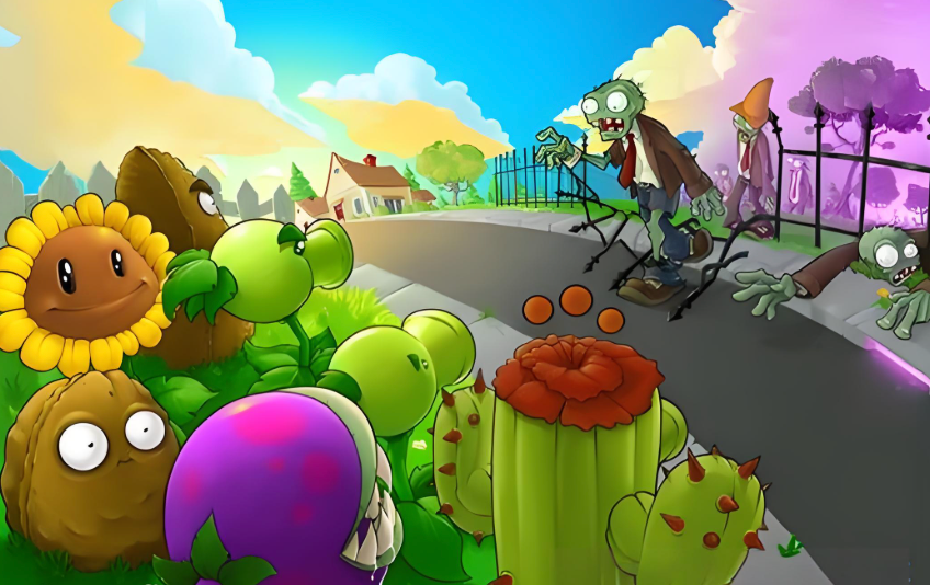 植物大战僵尸网页版(2025最新) 植物大战僵尸在线畅玩版