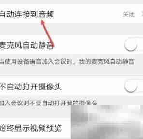 Umeet音频自动连接设置