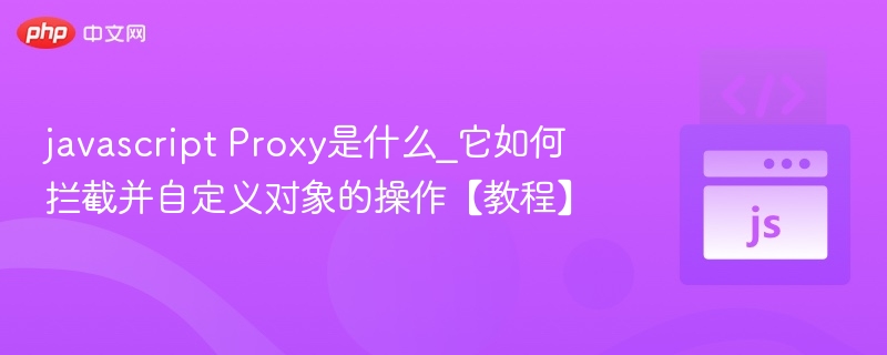 JavaScriptProxy是什么？如何使用？