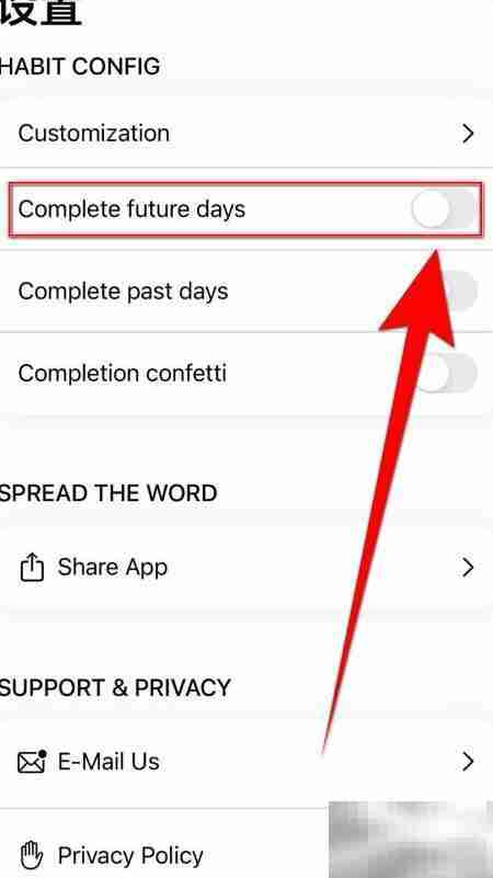 Habit Tracker停用Complete future指南