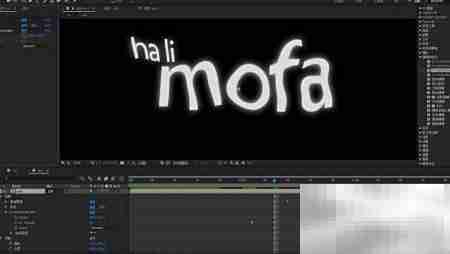 AfterEffects径向快速模糊