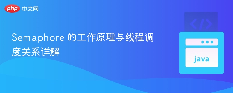 信号量与线程调度关系详解