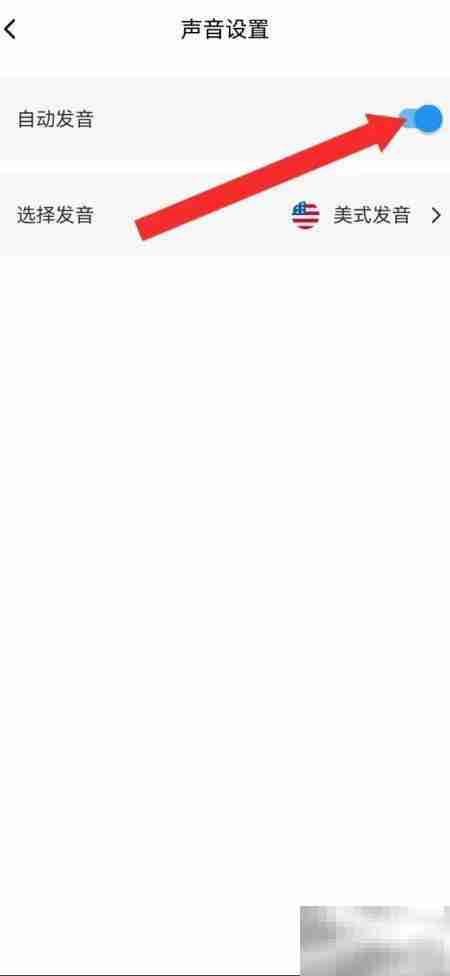 单词块开启音频自动播放