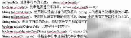 String类常用方法详解