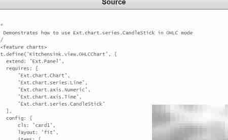 Sencha Touch OHLC图表详解