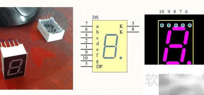 数码管位码怎么找？