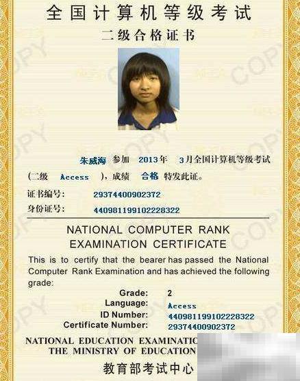 计算机二级考试题型详解