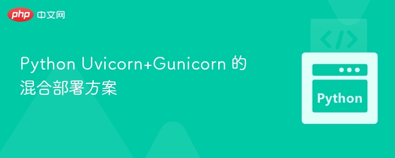 PythonUvicornGunicorn部署方案解析
