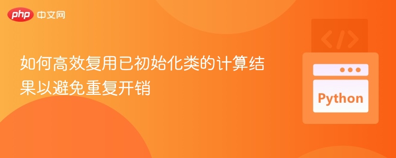 如何高效复用已初始化类的计算结果以避免重复开销
