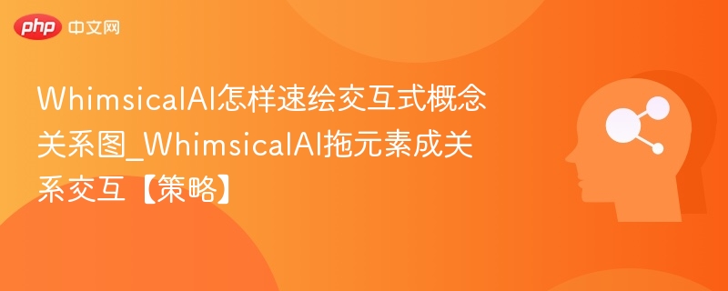 WhimsicalAI快速绘制交互关系图教程
