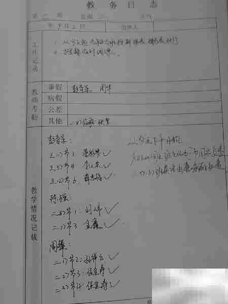 教务日志撰写要点